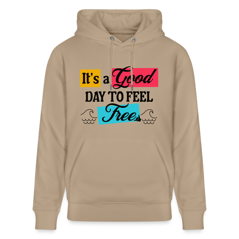 Unisex Bio-Hoodie CRUISER -free- - Beige