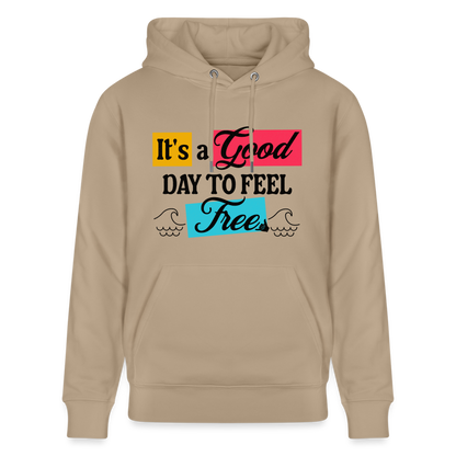 Unisex Bio-Hoodie CRUISER -free- - Beige