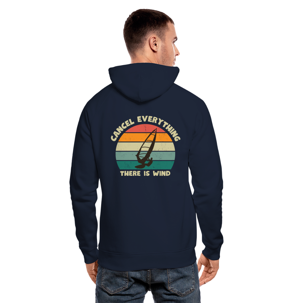 Unisex Bio-Hoodie -cancel everything- - Navy