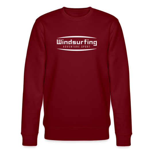 Unisex Bio-Sweatshirt -adventure sport- - Burgunderrot