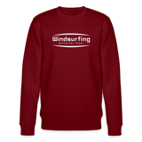 Unisex Bio-Sweatshirt -adventure sport- - Burgunderrot