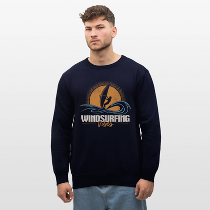 Unisex Bio-Sweatshirt ROLLER -vibes- - Navy