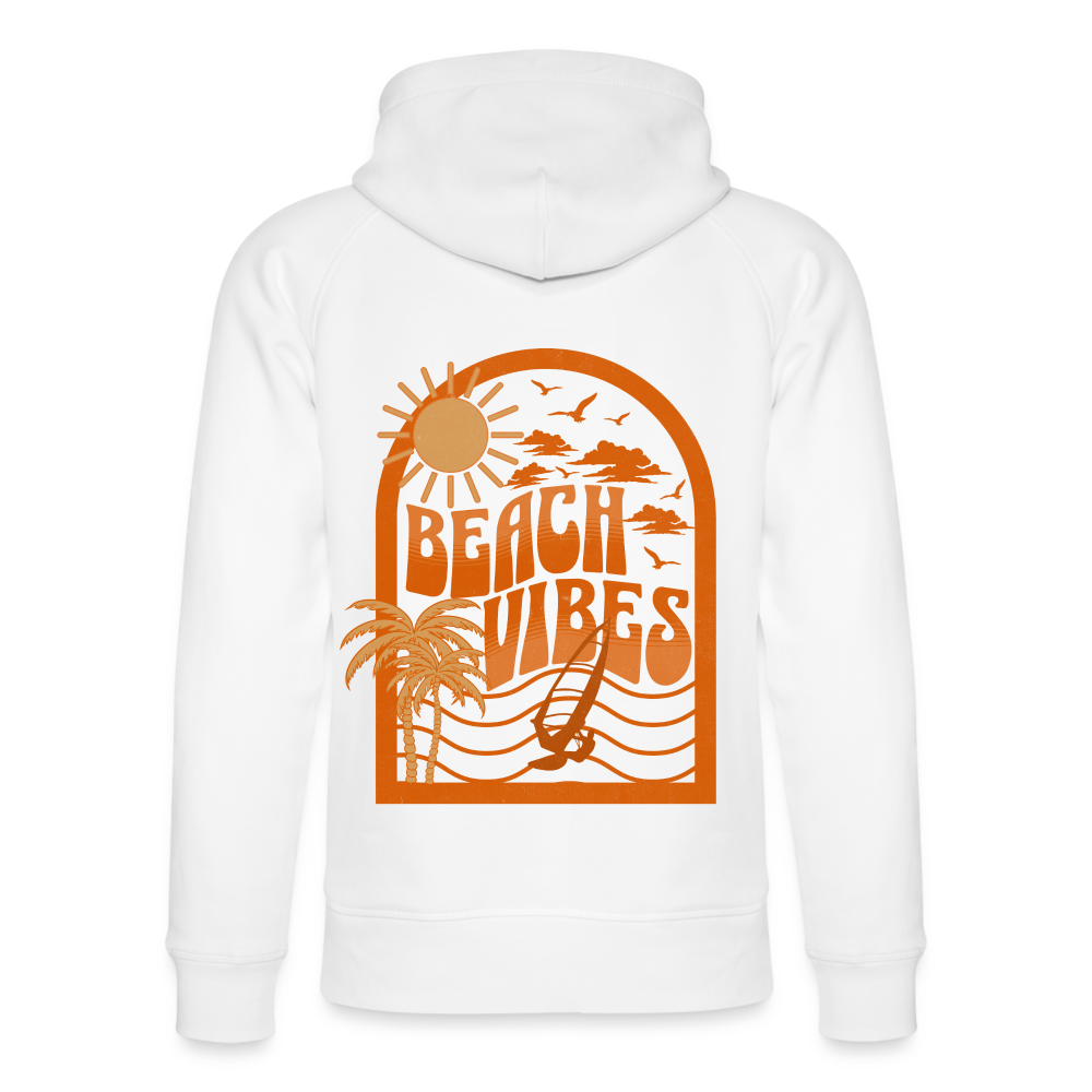 Unisex Bio-Hoodie -beach- - Weiß