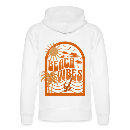 Unisex Bio-Hoodie -beach- - Weiß