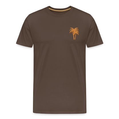 Männer Premium T-Shirt -beach- - Edelbraun