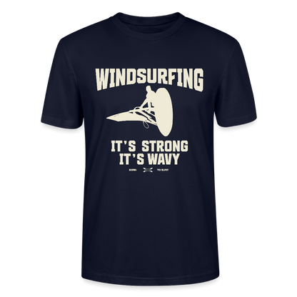 Lässiges Unisex Shirt wavy im Windsurf Style.  