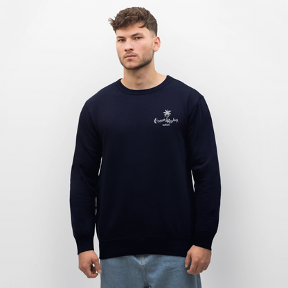 Unisex Bio-Sweatshirt Roller -Ocean replay- - Navy