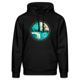 Unisex Bio-Hoodie DRUMMER -ocean- - Schwarz