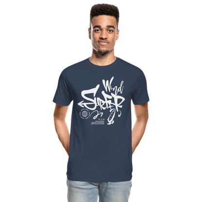 Männer Premium Bio T-Shirt -good vibes- - Navy