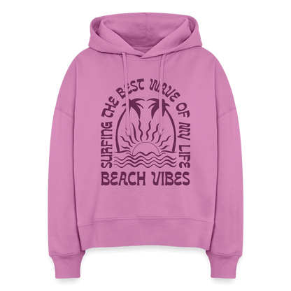 Damen Bio Hoodie Windsurf Nora – Beach Vibes Design  