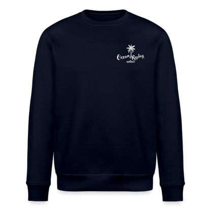 safis® Windsurf Bio-Sweatshirt Roller -Ocean replay- - Navy