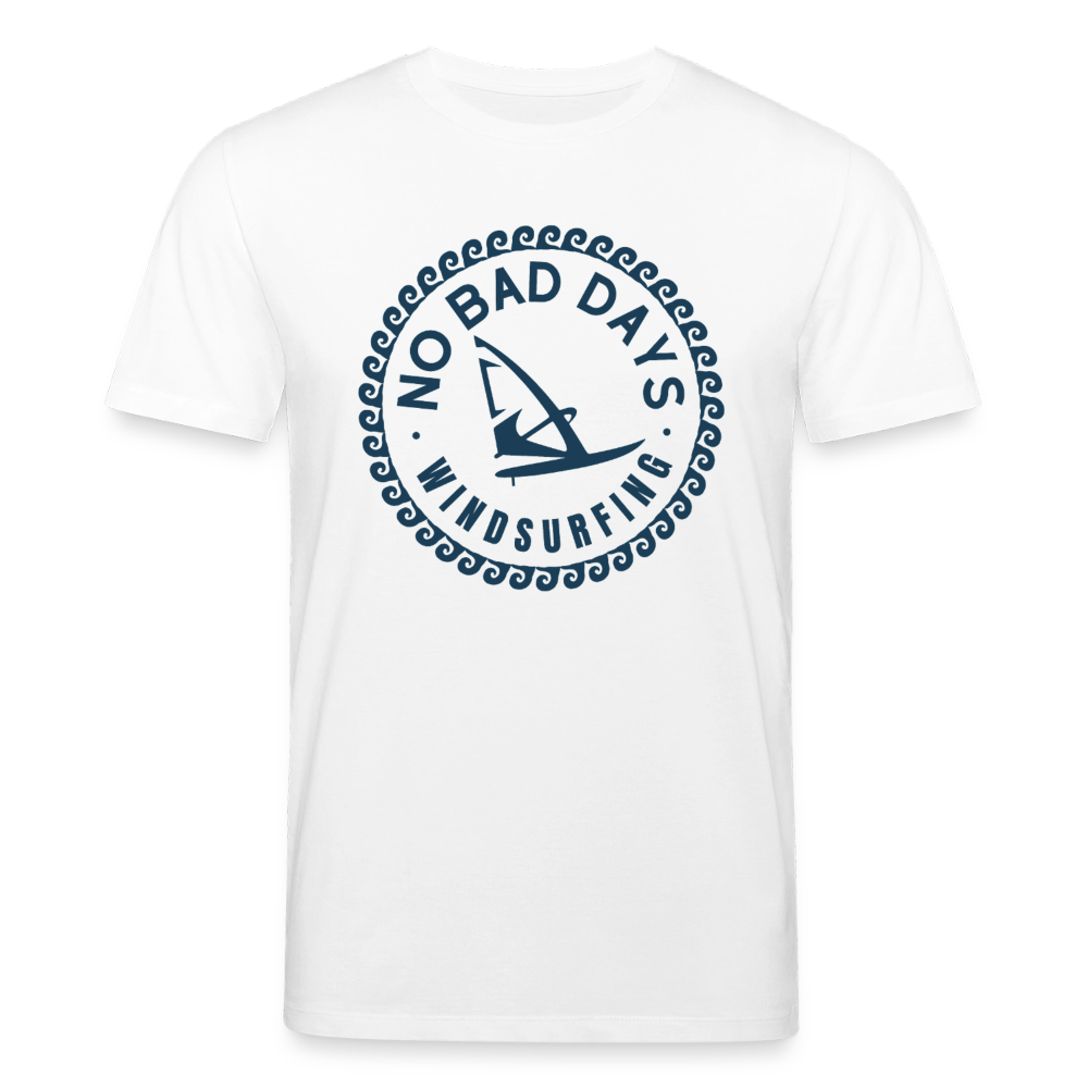 safis Windsurf Bio-T-Shirt CREATOR -no bad days- - Weiß