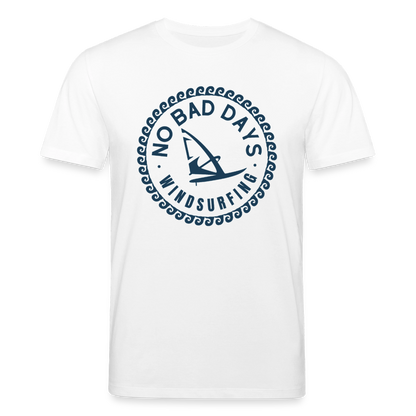 safis Windsurf Bio-T-Shirt CREATOR -no bad days- - Weiß