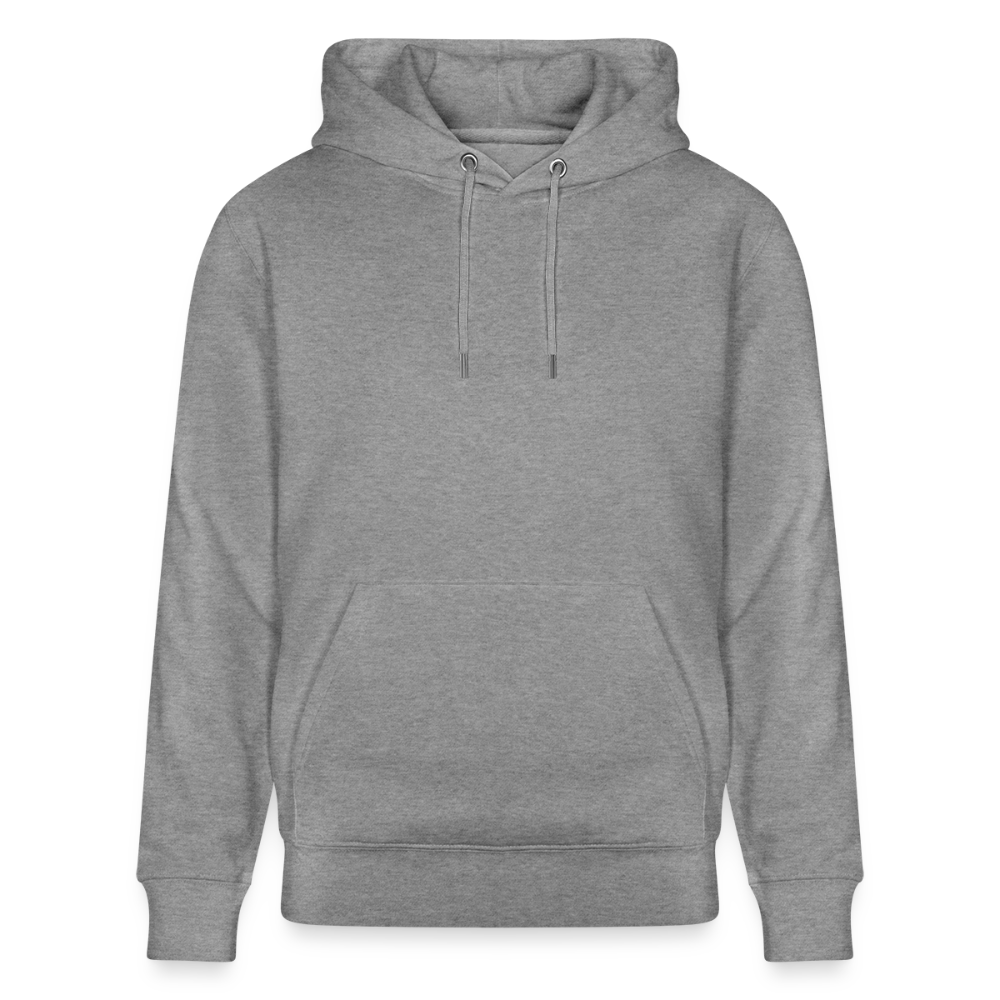 Unisex Bio-Hoodie CRUISER - Hellgrau marmoriert
