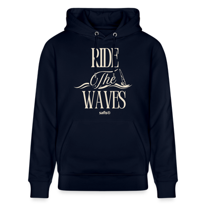 Unisex Bio-Hoodie CRUISER -ride the waves- - Navy