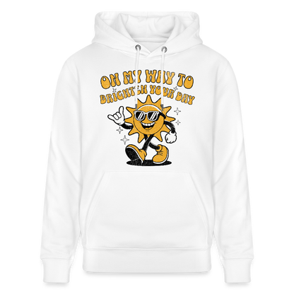 Safis Sports Bio-Hoodie CRUISER -on my way- - Weiß