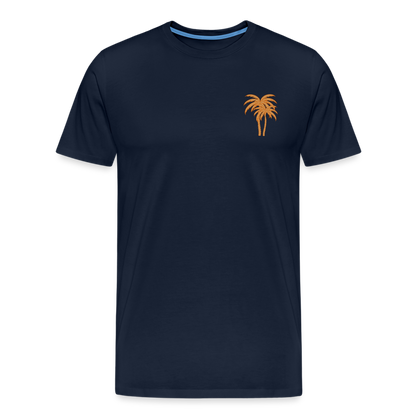 Männer Premium T-Shirt -beach- - Navy