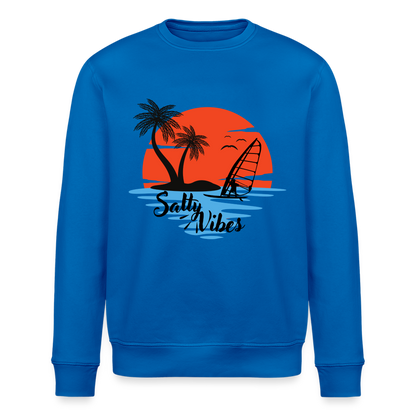 Unisex Bio-Sweatshirt -salty vibes- - Königsblau