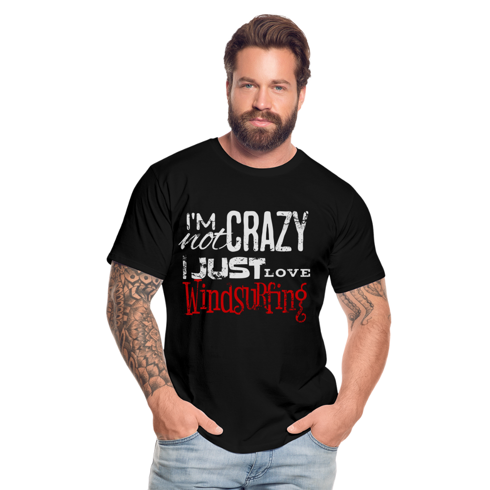 Männer Premium Bio T-Shirt -crazy- - Schwarz