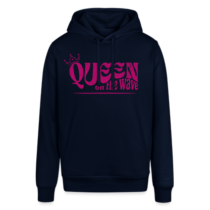 Unisex Hoodie -Queen on the wave- - Navy