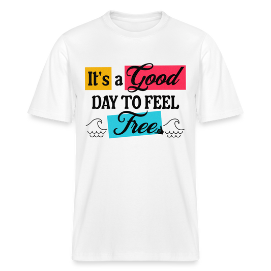 Relaxed Fit Unisex Bio-T-Shirt -free- - Weiß