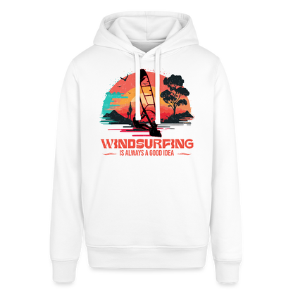 Unisex Bio-Hoodie -good idea- - Weiß