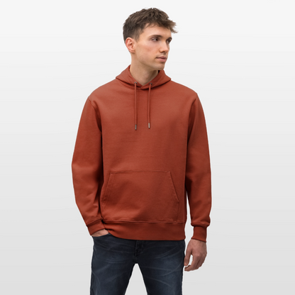 Unisex Bio-Hoodie CRUISER -chasing wind- - Terrakotta