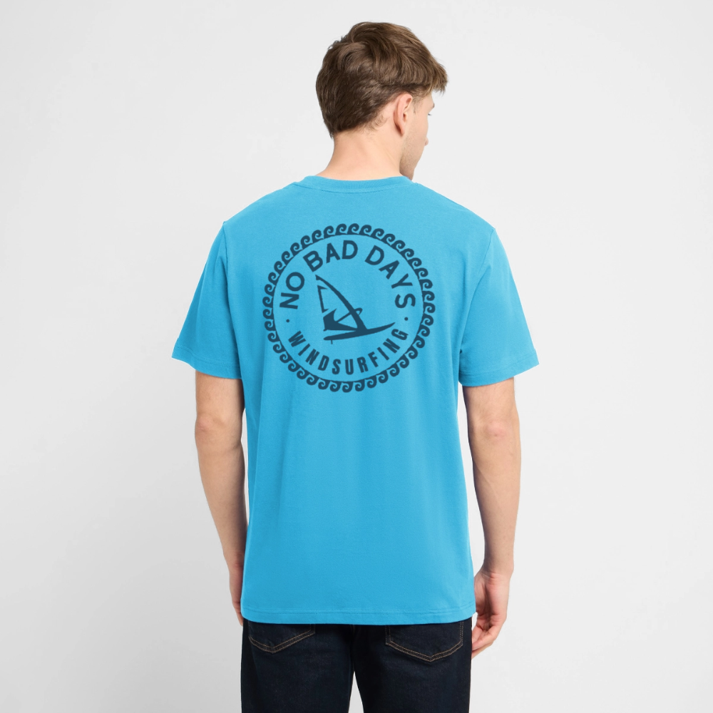 Unisex Bio-T-Shirt CREATOR -no bad days- - Aquablau