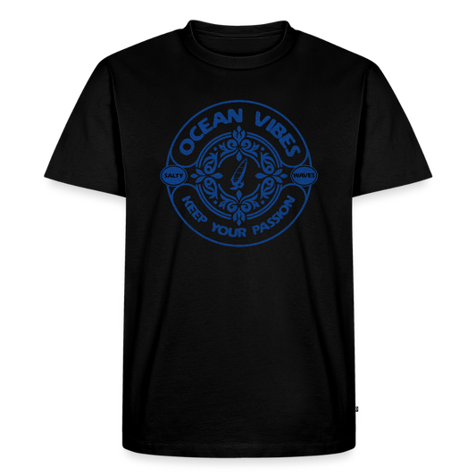 Männer Premium T-Shirt -ocean vibes- - Schwarz