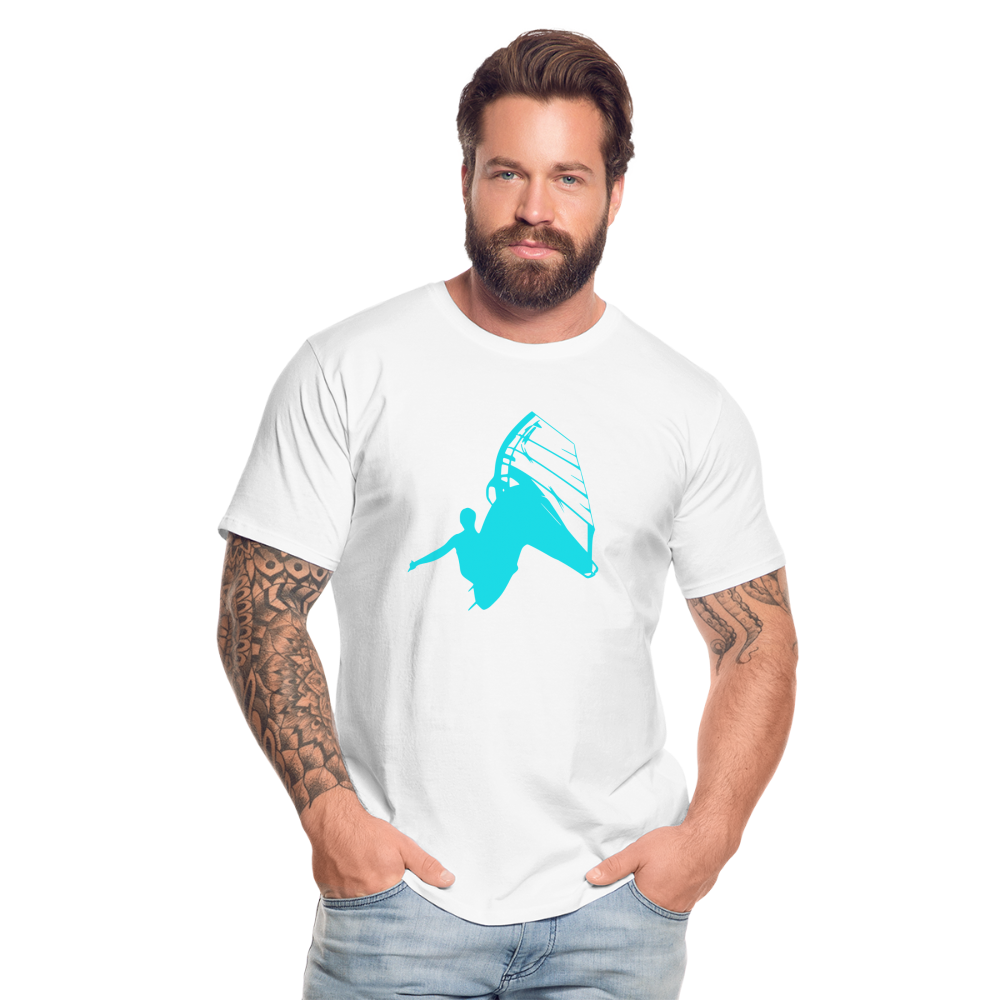 Männer Premium Bio T-Shirt -flying- - Weiß