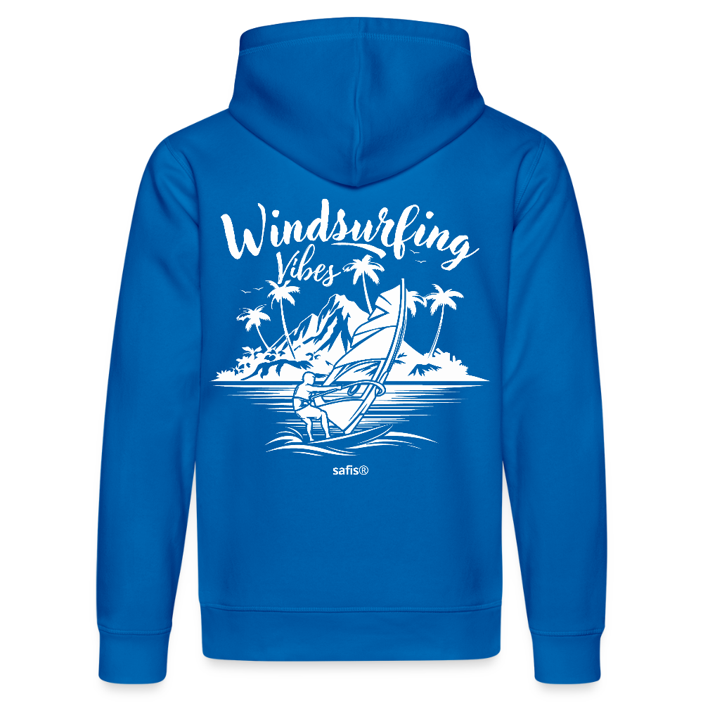 Unisex Bio-Hoodie DRUMMER -Windsurfing Vibes- - Königsblau