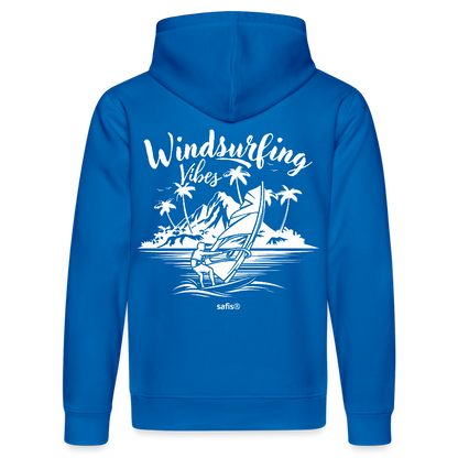 Unisex Bio-Hoodie DRUMMER -Windsurfing Vibes- - Königsblau