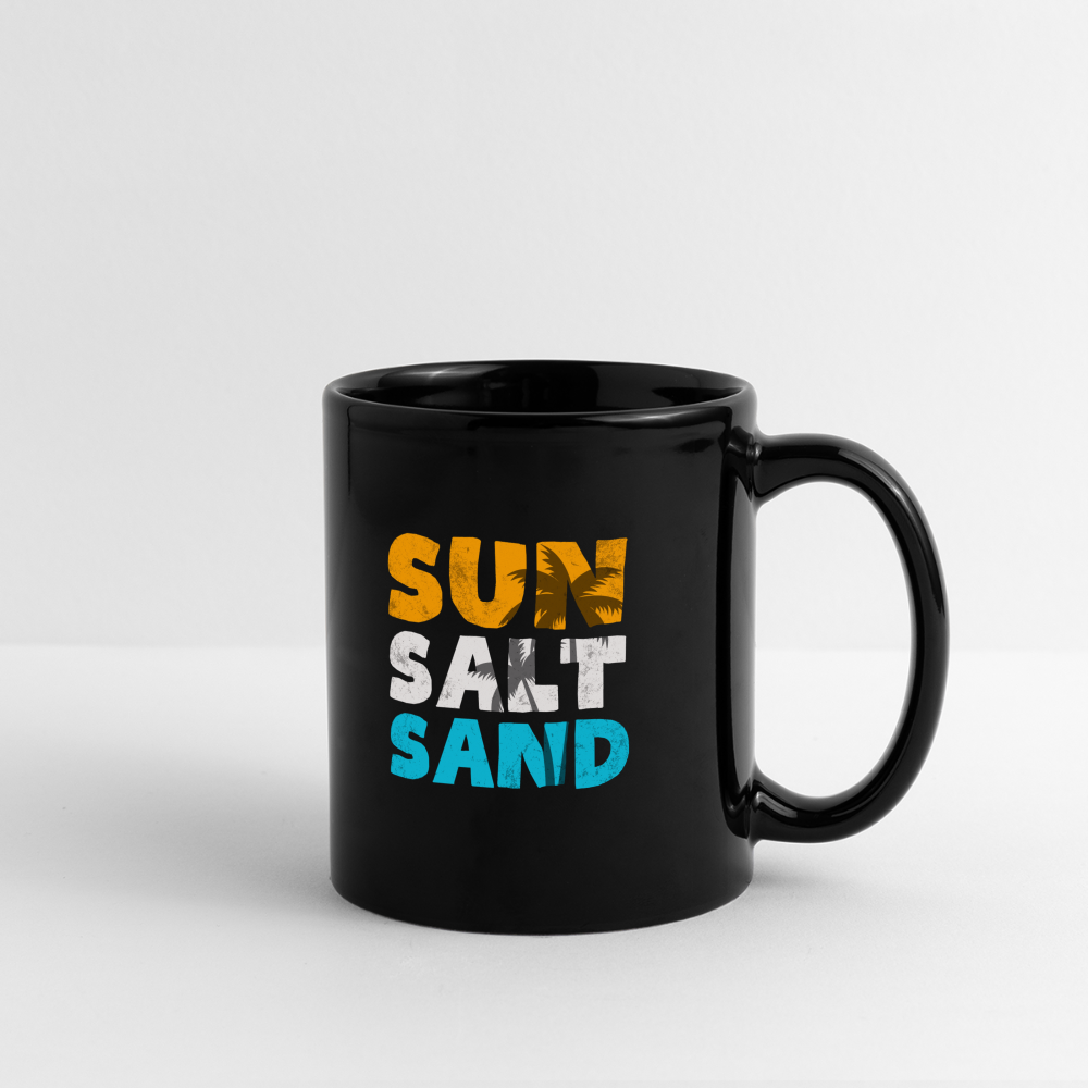 Tasse -sun salt sand- - Schwarz