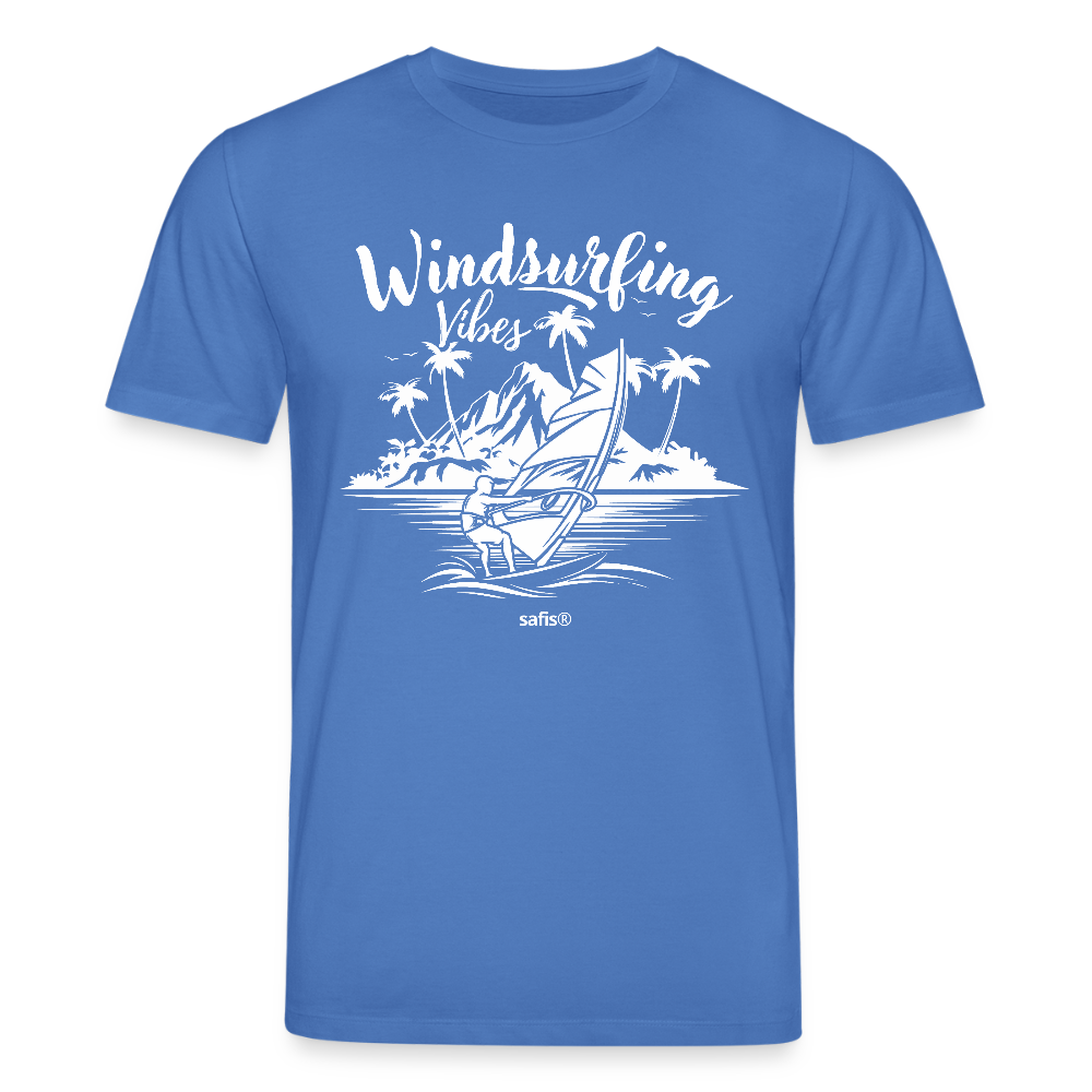Unisex Bio-T-Shirt CREATOR -Windsurfing Vibes- - Achtsames Blau