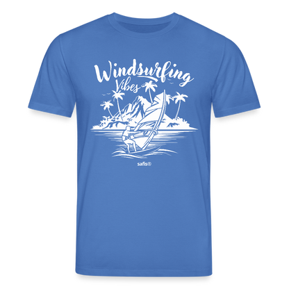 Unisex Bio-T-Shirt CREATOR -Windsurfing Vibes- - Achtsames Blau