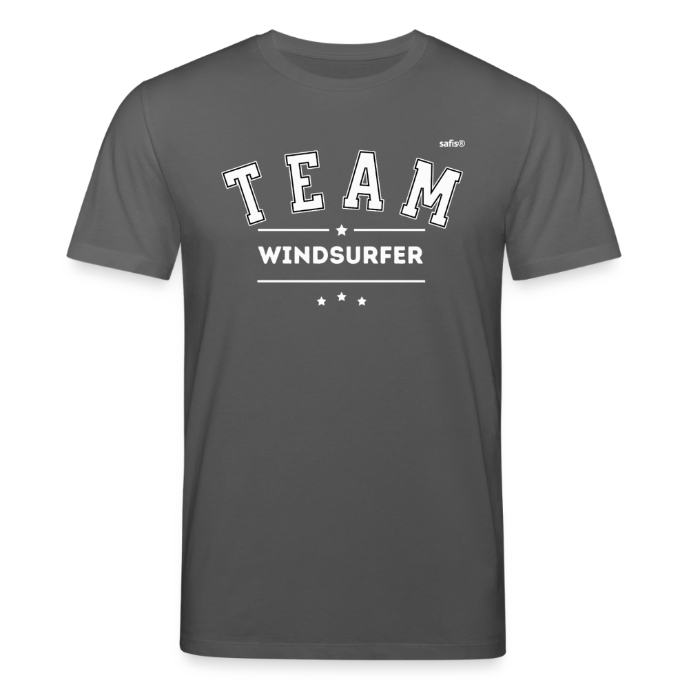 Unisex Bio-T-Shirt CREATOR -Team Windsurfer- - Anthrazit