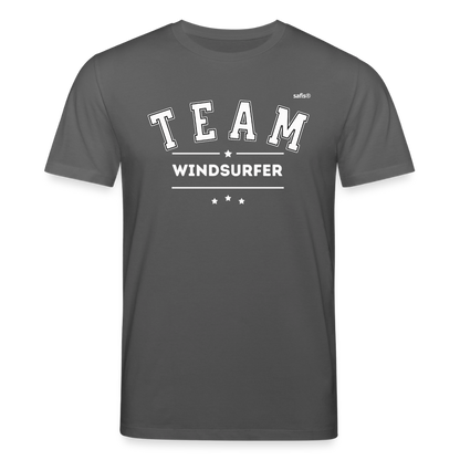 Unisex Bio-T-Shirt CREATOR -Team Windsurfer- - Anthrazit