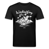 Unisex Bio-T-Shirt CREATOR -Windsurfing Vibes- - Schwarz