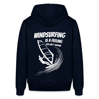 Unisex Bio-Hoodie -you can´t explain- - Navy