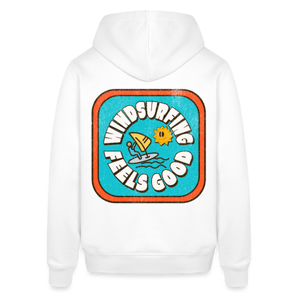 Unisex Bio-Hoodie -feels good- - Weiß