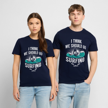 Unisex Bio-T-Shirt CREATOR -surfing- - Navy
