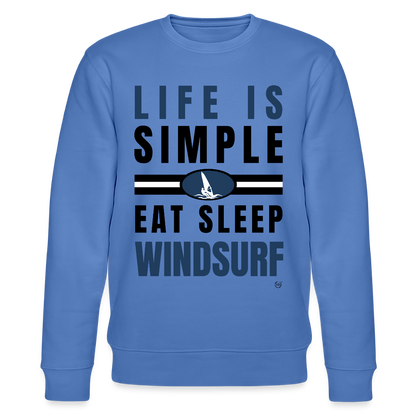 Unisex Bio-Sweatshirt CHANGER - Blau