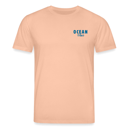 Unisex Bio-T-Shirt CREATOR -happiest- - Pfirsich