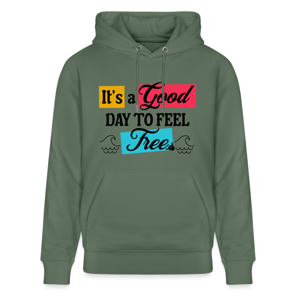 Unisex Bio-Hoodie CRUISER -free- - Tanngrün