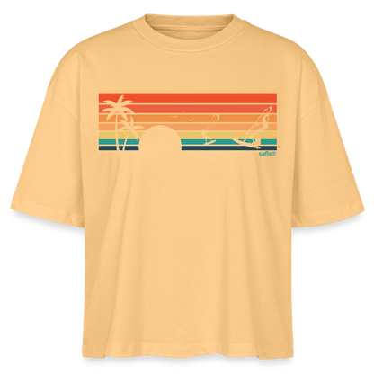 -sunset- Stanley/Stella Frauen Boxy Bio-T-Shirt Nova - Mispel