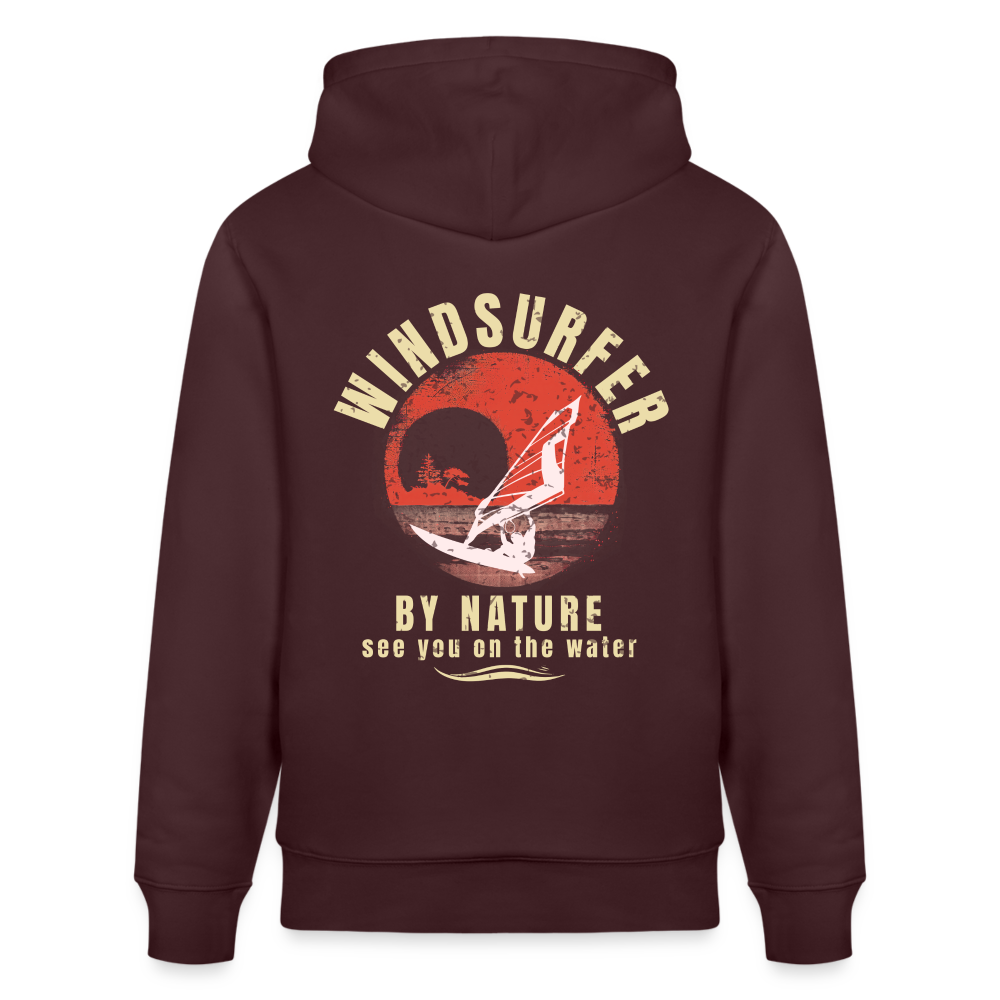 Unisex Bio-Hoodie CRUISER -by nature- - Maroon