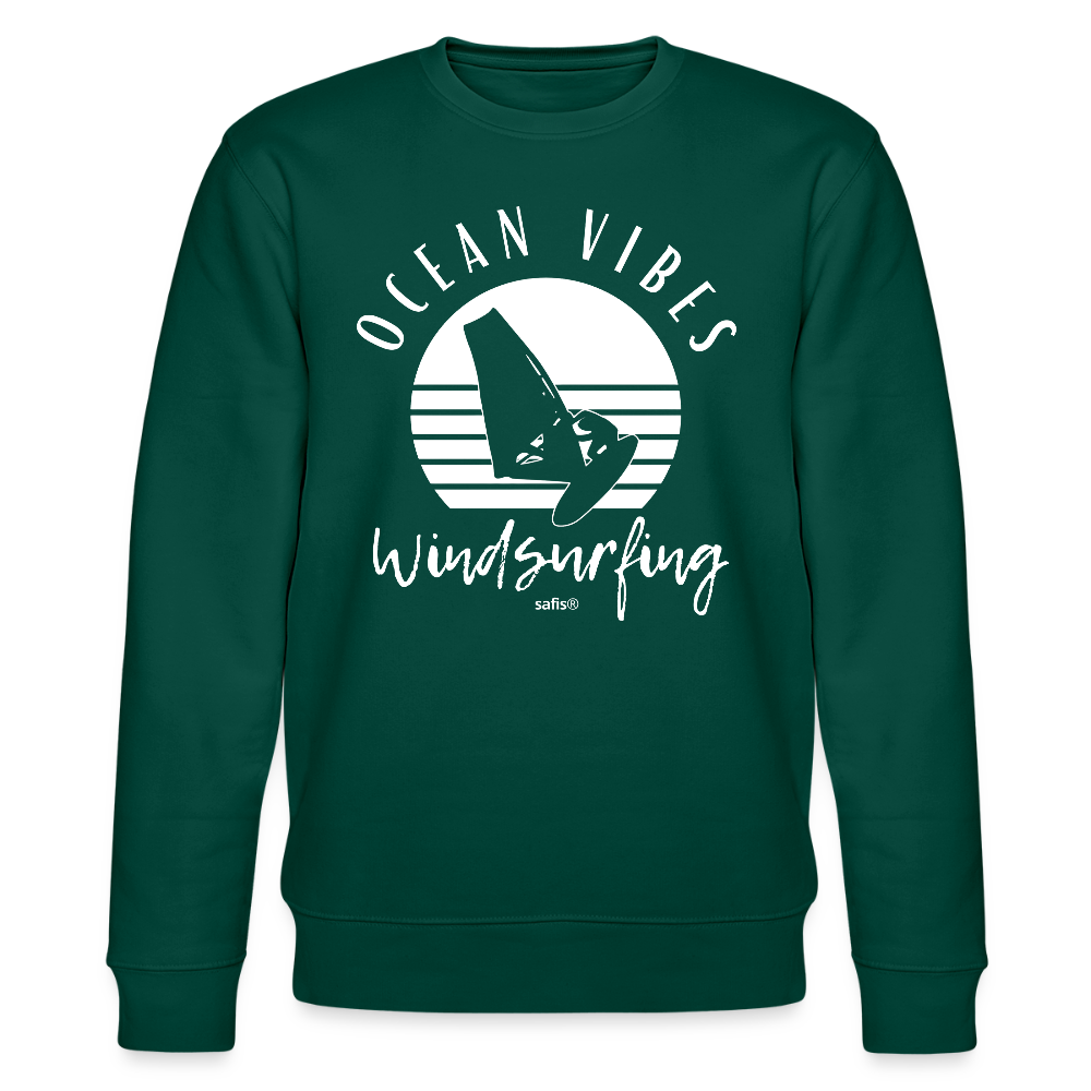 Unisex Bio-Sweatshirt CHANGER -ocean vibes sunset- - Forest