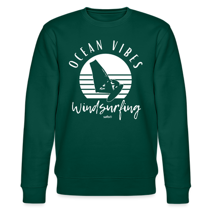 Unisex Bio-Sweatshirt CHANGER -ocean vibes sunset- - Forest