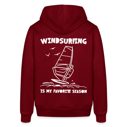 Unisex Bio-Hoodie -season- - Burgunderrot