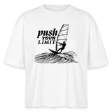 Windsurf Kleidung Bio-T-Shirt -push- - Weiß 